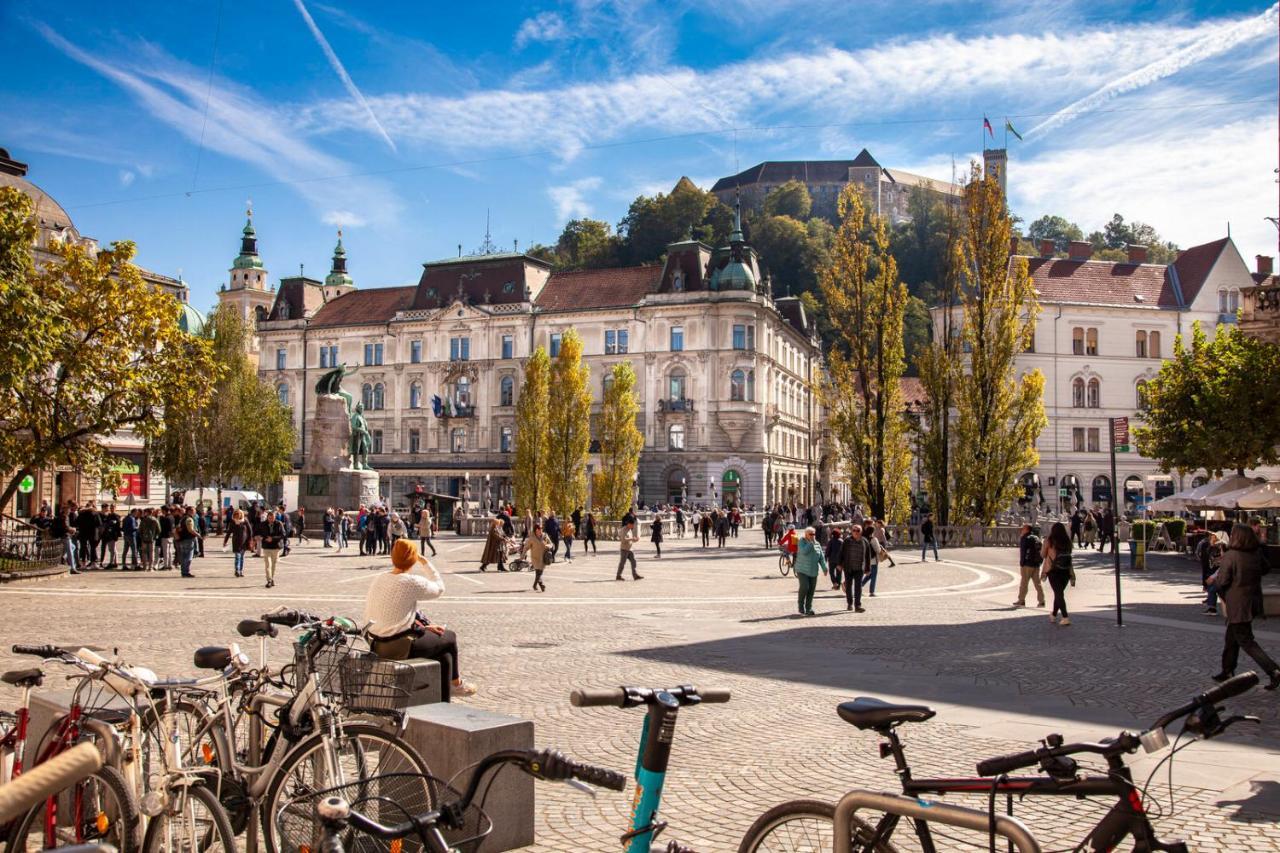 Central Apartment With Private Garage Ljubljana Ngoại thất bức ảnh