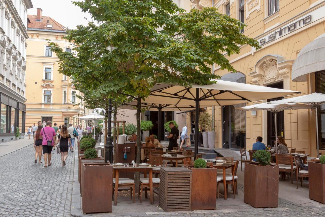 Central Apartment With Private Garage Ljubljana Ngoại thất bức ảnh
